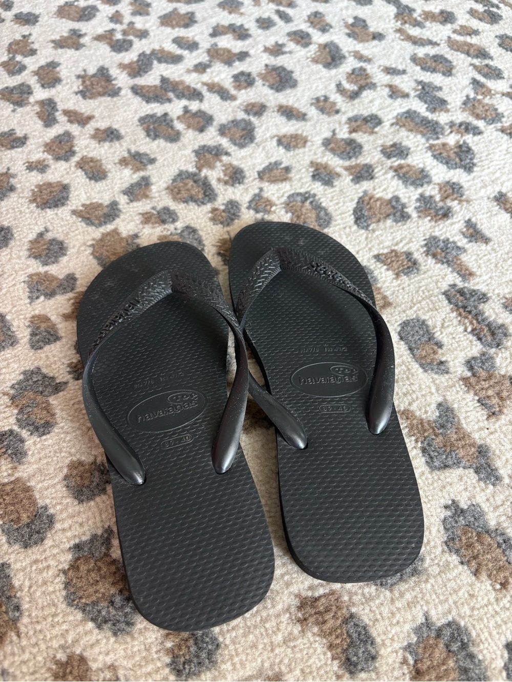 Havaianas Black Classic Flip-Flop Sandals
